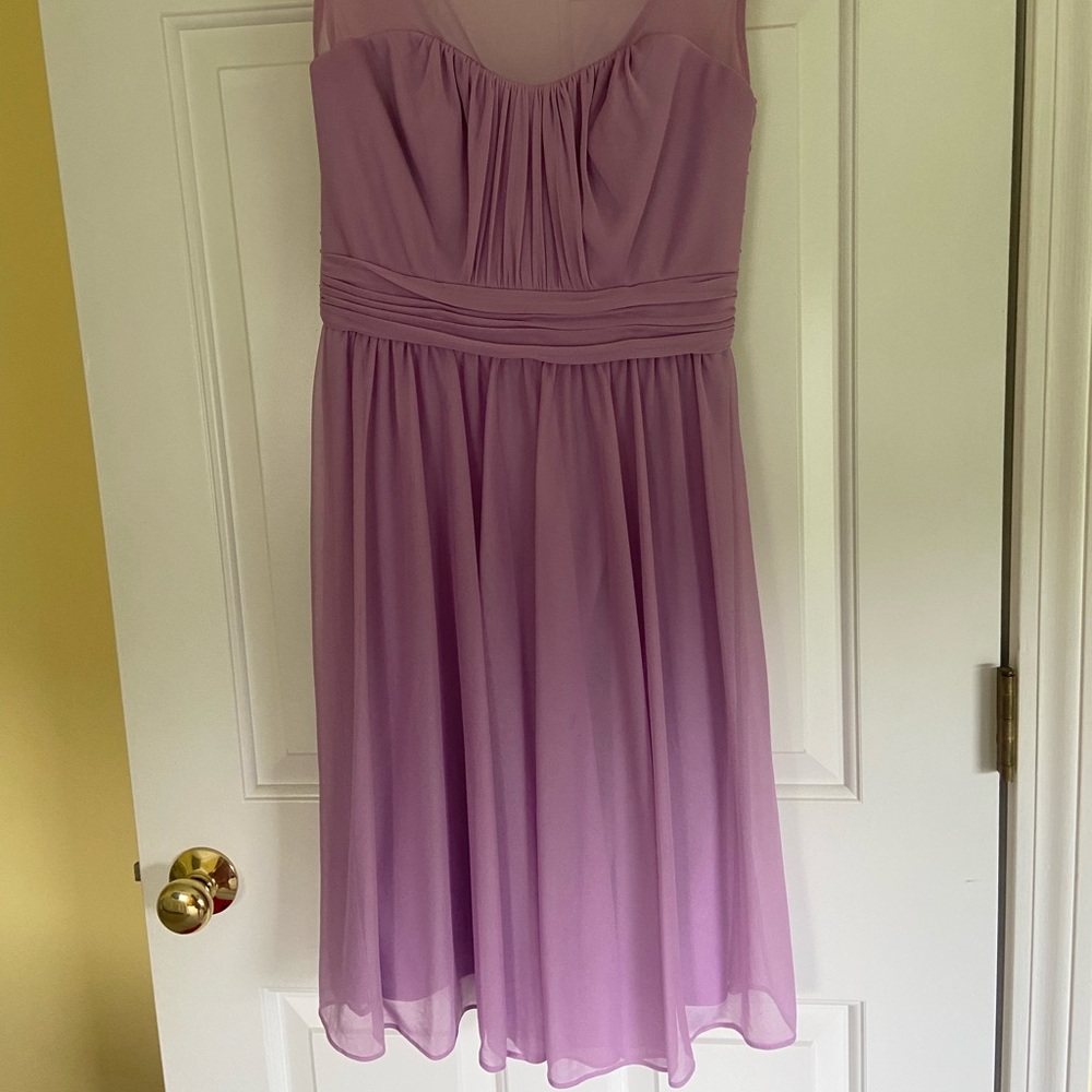 David’s Bridal Short Bridesmaid Dress